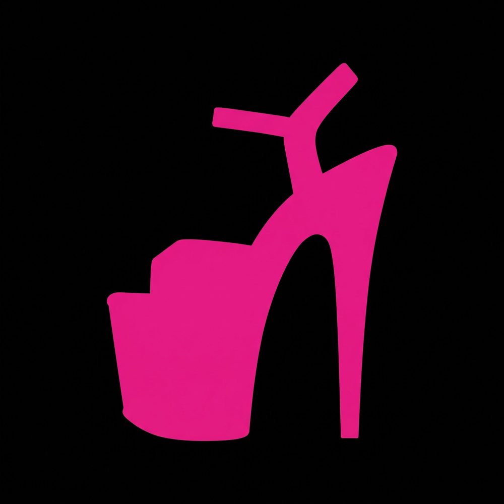 Zapato exótico magenta